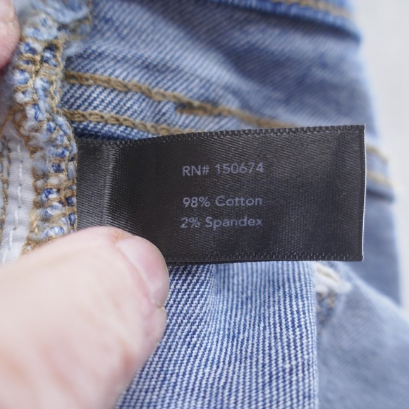 Boston Proper Womens Mid Rise Straight Leg Jeans 10 Blue‎ Medium Wash Stretch - Picture 12 of 15